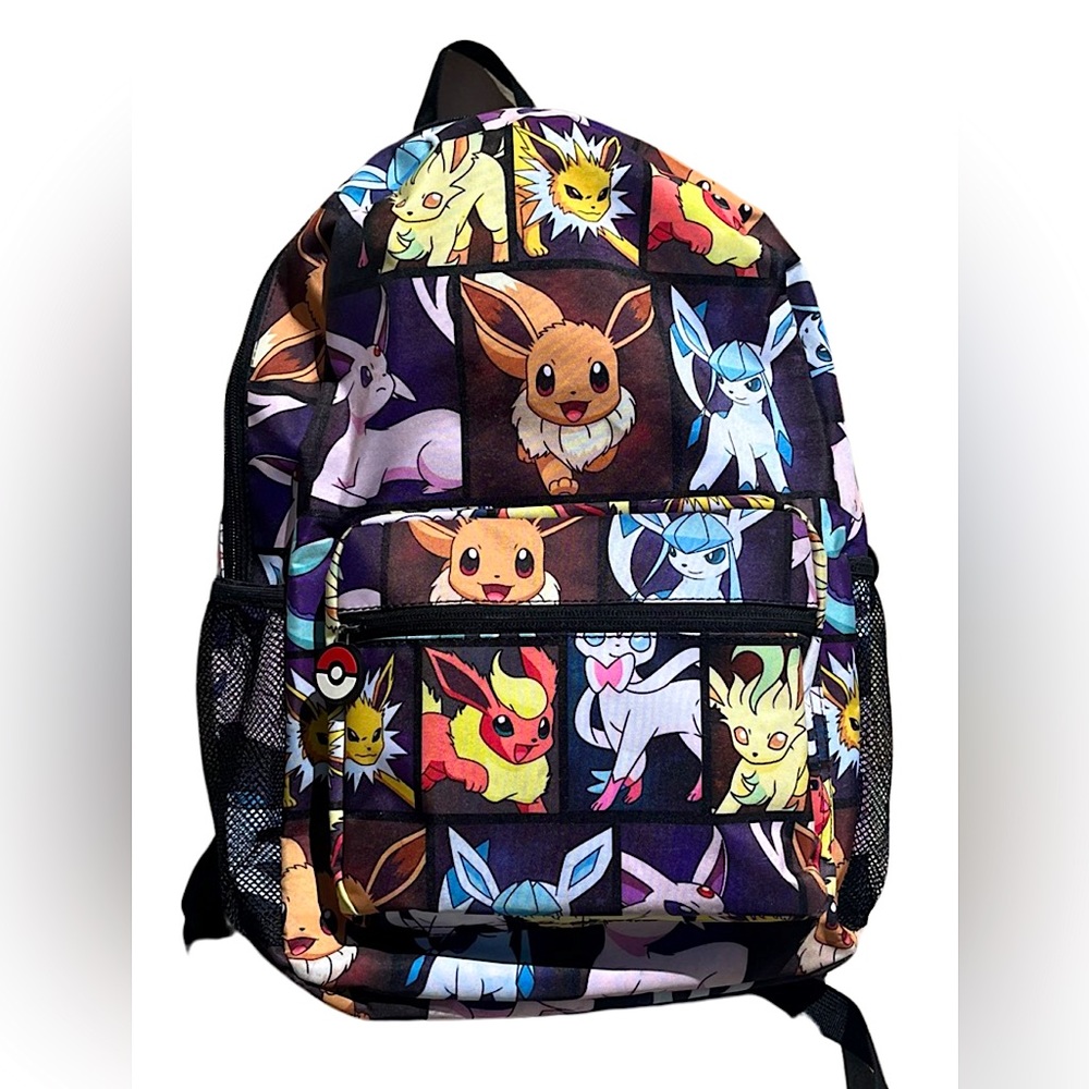 🩵💛 EEVEE POKÉMON 🤎💜🩷 Backpack 🎒